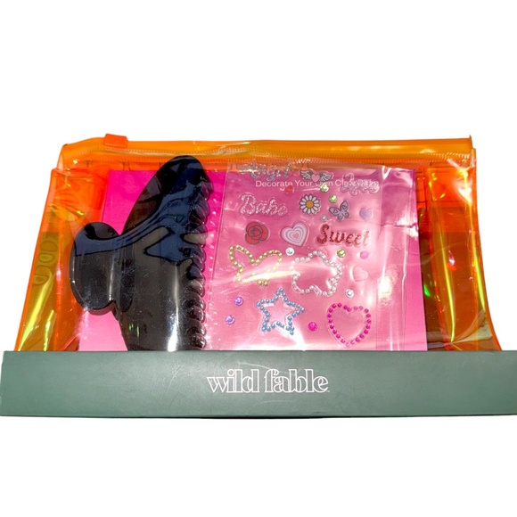NWT Wild Fable Jaw Clip Gift Set Decorate Your Own Jaw Hair Clip New - Picture 6 of 6